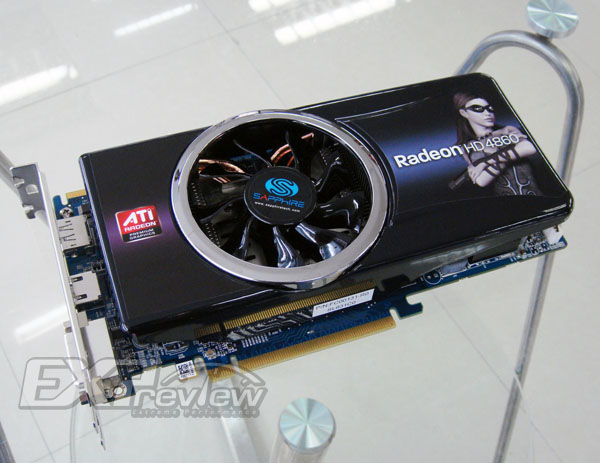 Sapphire'in Radeon HD 4860 Platinum modeli göründü