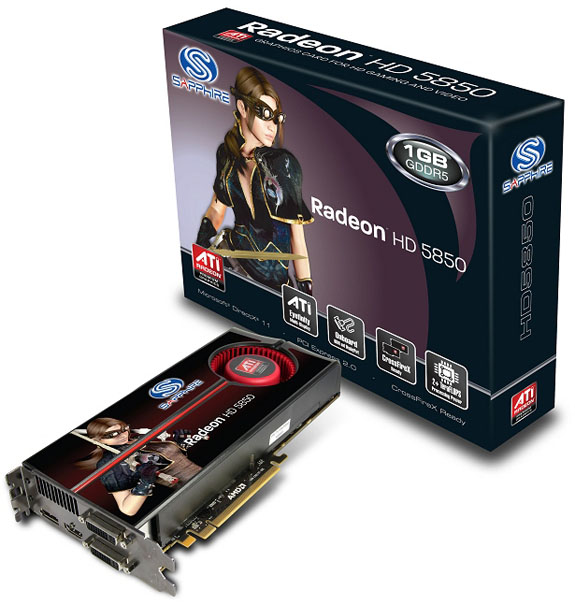 Sapphire Radeon HD 5800 serisi yeni ekran kartlarını duyurdu