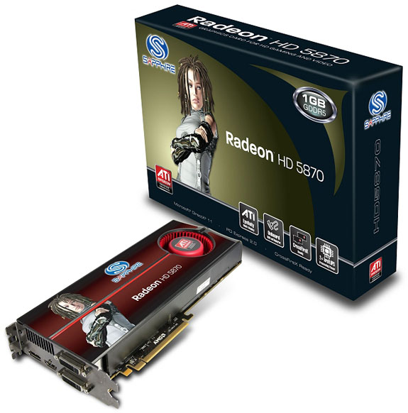 Sapphire Radeon HD 5800 serisi yeni ekran kartlarını duyurdu