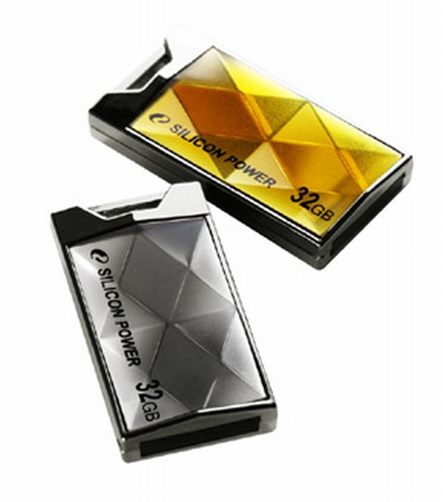 Silicon Power, Touch 850 Crystal Disk serisi USB belleklerini duyurdu