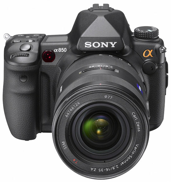 Sony'nin yeni DSLR kamerası Alpha 850 detaylandı