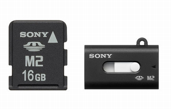 Sony 16GB kapasiteli Memory Stick Micro bellek kartını kullanıma sunuyor