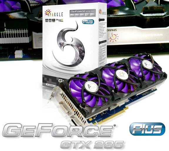 Sparkle, Artic Cooling soğutmalı GeForce GTX 285 Plus modelini tanıttı