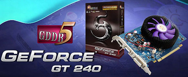 Sparkle 1GB GDDR5 bellekli GeForce GT240 modelini duyurdu