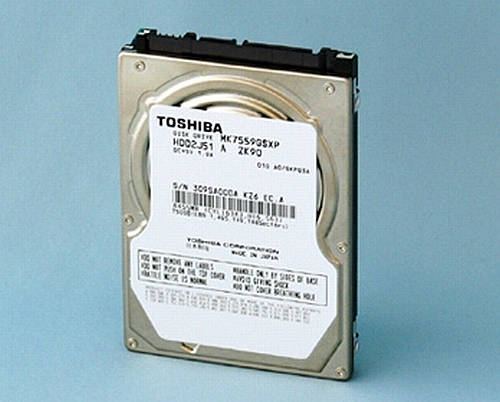 Toshiba'dan dizüstü bilgisayarlar için 750GB ve 1TB kapasiteli iki yeni disk