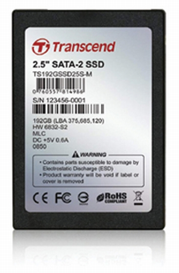 Transcend, 192GB kapasiteli yeni SSD modelini duyurdu