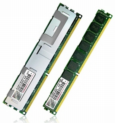 Transcend sunucular için 4GB ve 8GB kapasiteli iki yeni DDR3 bellek modülü hazırladı