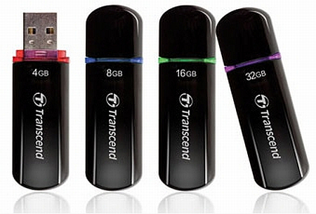 Transcend JetFlash 600 serisi yeni USB belleklerini duyurdu