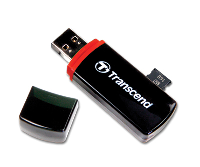 Transcend, USB bellek formunda kart okuyucusu hazırladı