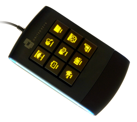 United Keys, OLED tabanlı klavye ve tuş takımını gösterdi