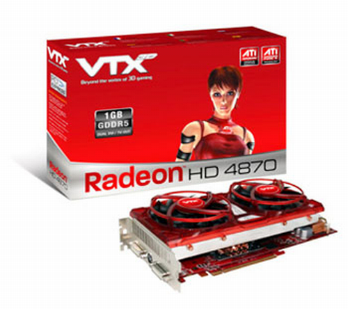 VXT3D özel tasarımlı Radeon HD 4870 modelini gösterdi