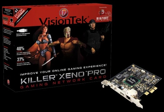 VisionTek Killer Xeno Pro ağ kartını duyurdu