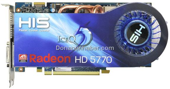 HIS, ICEQ5 serisi Radeon HD 5770 modellerini duyurdu