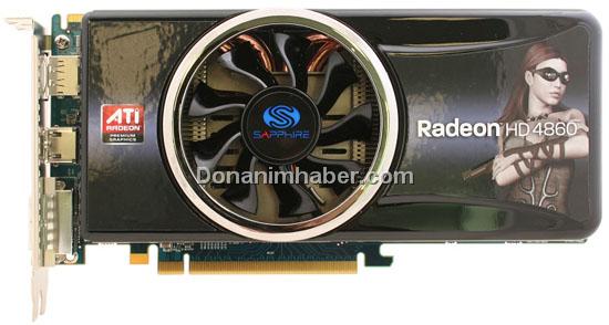 Sapphire Radeon HD 4860 modelini satışa sunuyor