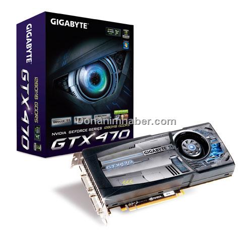 Gigabyte GeForce GTX 470 ve GeForce GTX 480 modellerini duyurdu