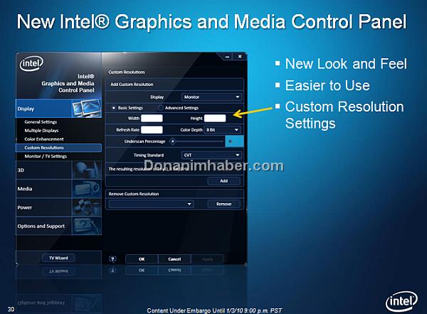 İşte yeni nesil Intel grafik yongasının özellikleri