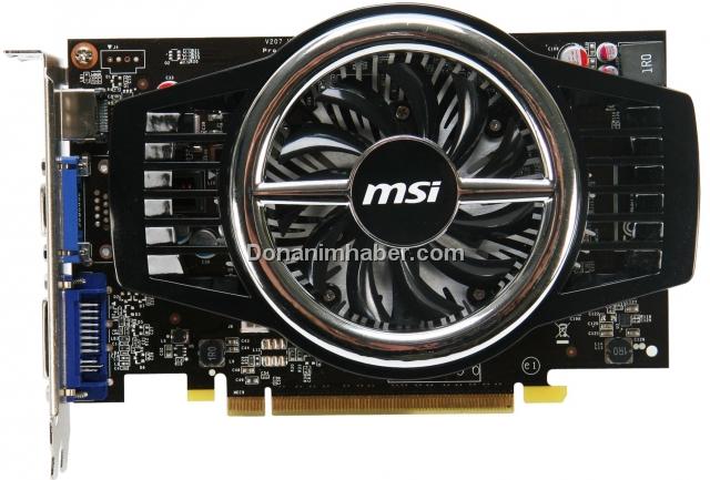 MSI özel tasarımlı GeForce GT240 Engine Fan modelini tanıttı