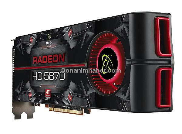 XFX'in Radeon HD 5850 ve 5870 modelleri gün ışığına çıktı