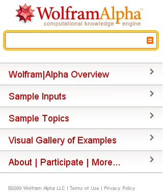 Wolfram Alpha artık iPhone kullanıcılarının da hizmetinde!