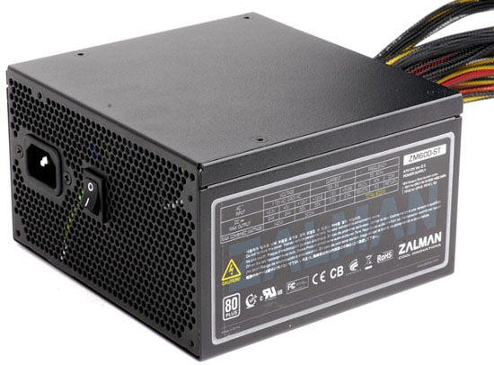 Zalman'dan 500 Watt ve 600 Watt'lık iki yeni güç kaynağı; ZM500-ST ve ZM600-ST