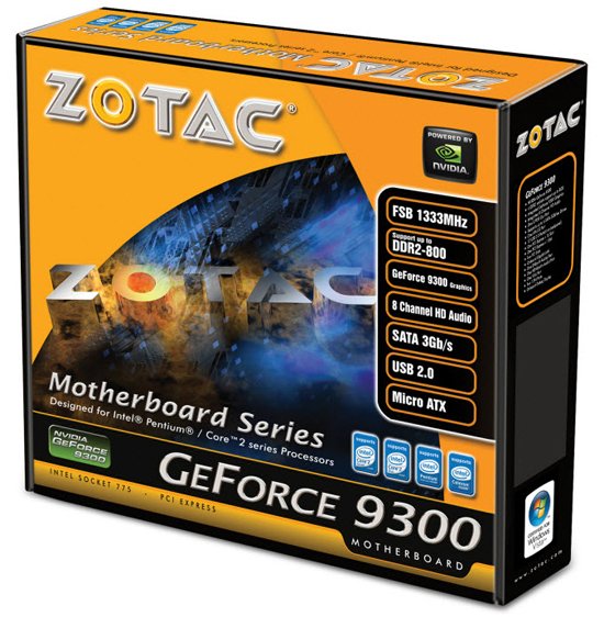 ZOTAC GeForce 9300 yonga setli yeni anakartını duyurdu