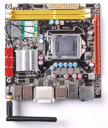 Zotac'dan 32nm Intel işlemciler için H55 çipsetli Mini-ITX anakart
