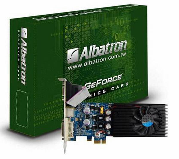 Albatron PCIe x1 destekli GeForce 9500GT modelini duyurdu