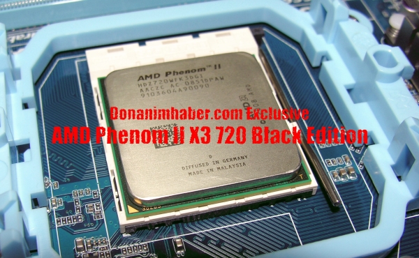 Phenom II X3 720 Black Edition incelendi