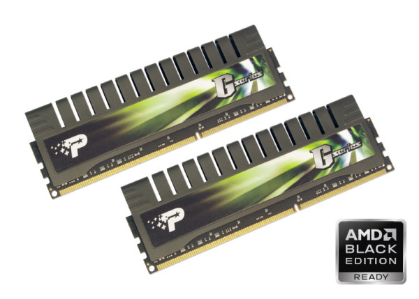 Patriot, AMD Black Edition destekli DDR3 bellek kitlerini duyurdu