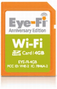 WiFi destekli bellek kartının 4GB kapasiteli özel verisyonu hazırlandı