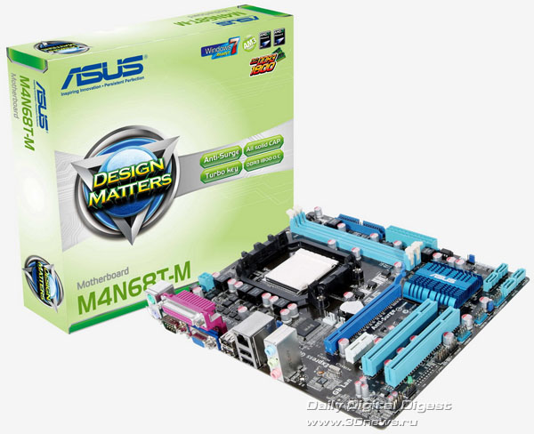 Asus'dan AMD işlemciler için maliyet odaklı yeni anakart: M4N68T-M 