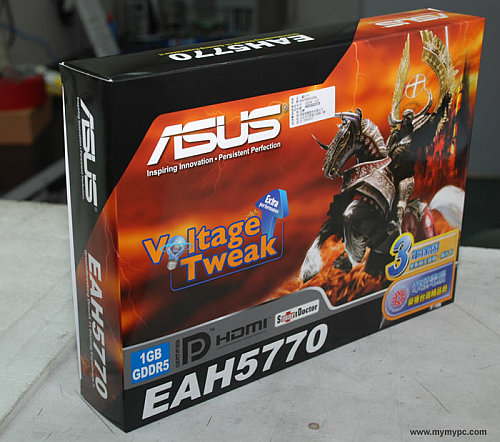 Asus'un DirectX 11 destekli Radeon HD 5770 modeli görüntülendi