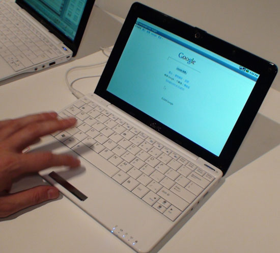 Asus ARM tabanlı ilk Smartbook bilgisayarını 2010'da lanse edecek