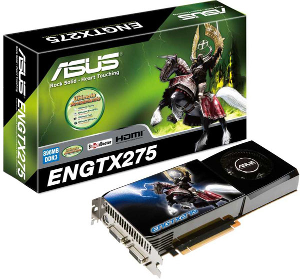 Asus, GeForce GTX 275 modelini duyurdu