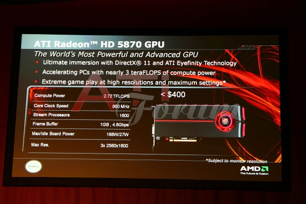 AMD: ATi Radeon HD 5870 en güçlü GPU
