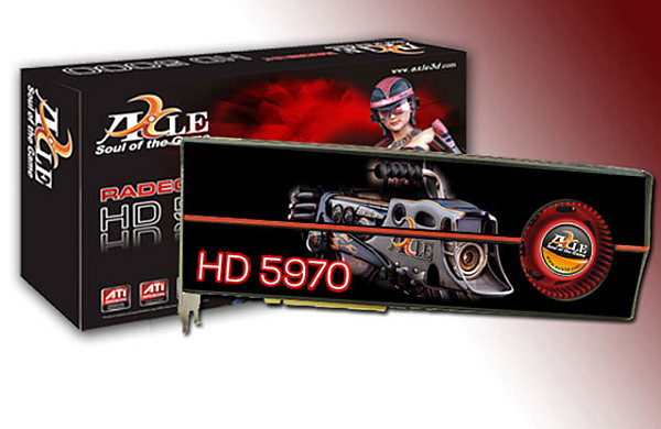 Axle Radeon HD 5970 modelini lanse etti