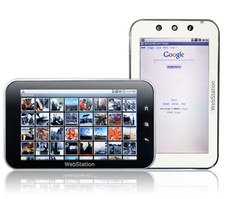 Camangi'den Android tabanlı Tablet: WebStation