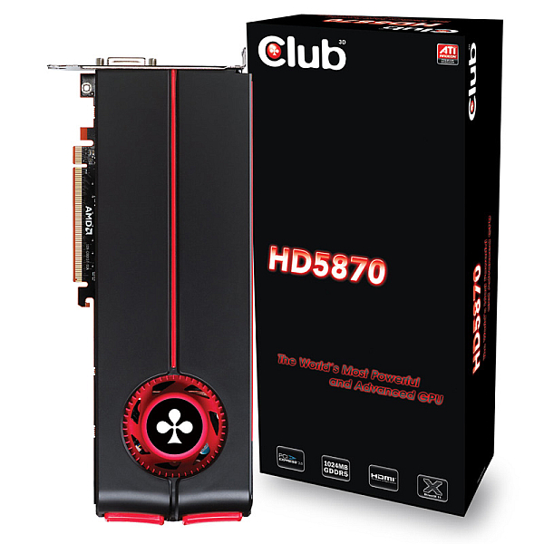 Club3D Radeon HD 5850 ve 5870 modellerini duyurdu