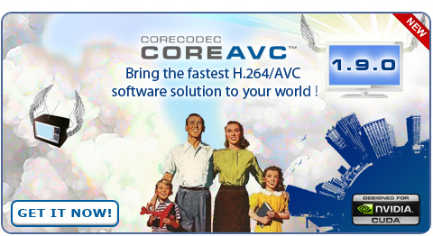 CoreAVC yazılımı yeni versiyonuyla CUDA desteği sunmaya başladı