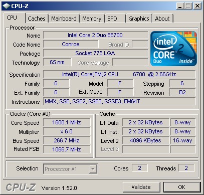 CPU-Z 1.52 önemli yeniliklerle geliyor