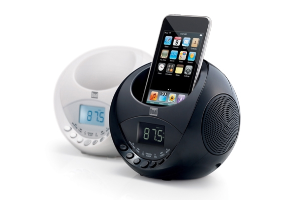 Dualav'dan FM radyolu iPod ses sistemi: Dual Pop 100