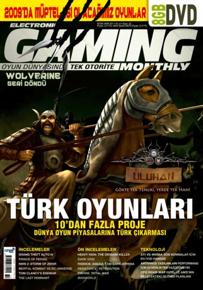 Bilgisayar ve Oyun dergilerinde Ocak 2009