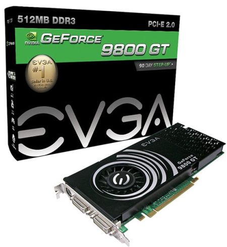 EVGA özel soğutuculu iki yeni GeForce 9800GT hazırladı