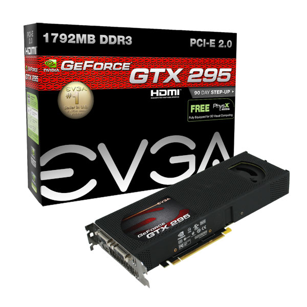 EVGA GeForce GTX 285 ve GTX 295 modellerini duyurdu