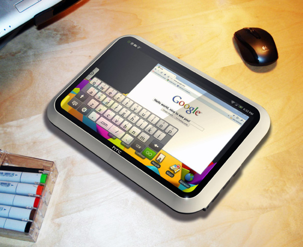 Türk tasarımcıdan tablet bilgisayar konsepti: HTC evolve