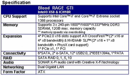 Foxconn'dan Quantum Force serisi yeni anakart; Bloodrage GTI