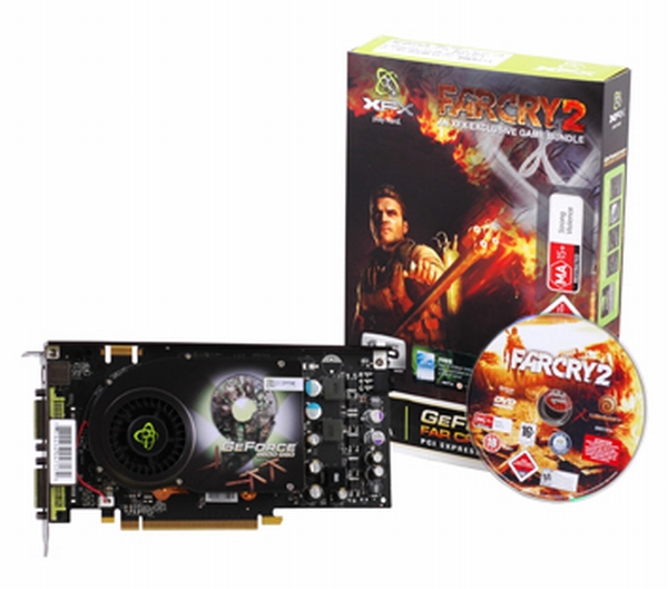 XFX'den 1.5GB bellekli ekran kartı; GeForce 9600GSO Far Cry 2 Edition