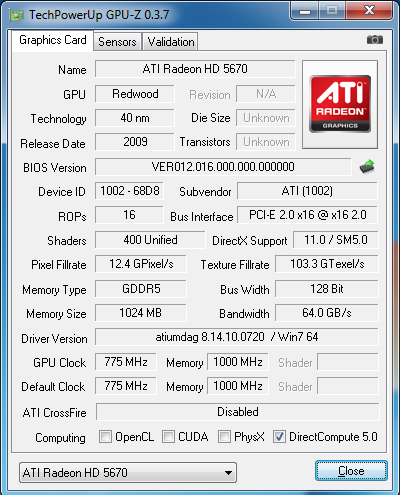 ATi Radeon HD 5670 gün ışığına çıktı