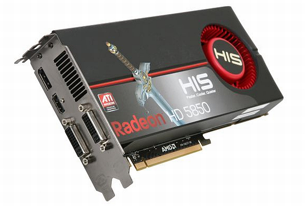 ATi Radeon HD 5850'nin fiyatı 270$'a kadar geriledi