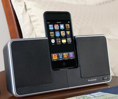 Brookstone'dan iki yeni iPod ses sistemi